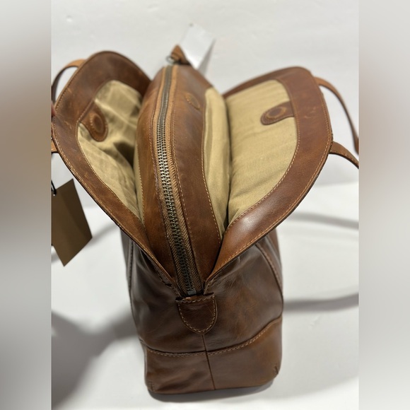 Frye Melissa Domed Leather Satchel Bag - Picture 6 of 16